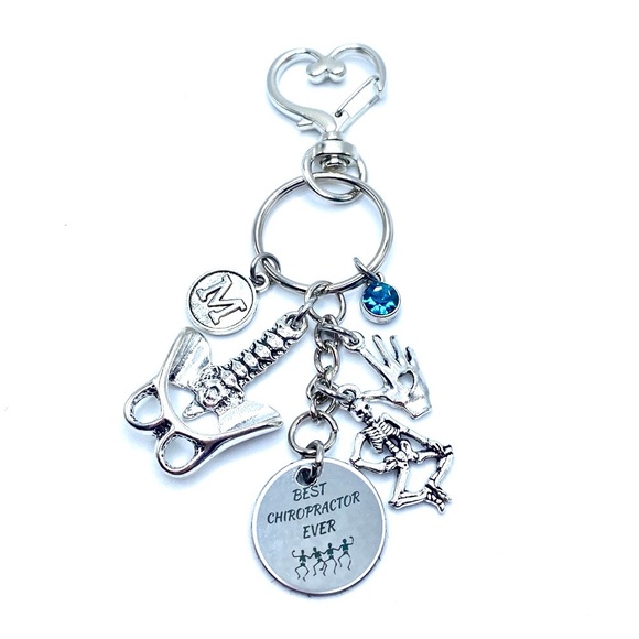 Chiropractor Keychain Bag Charm - Picture 6 of 7